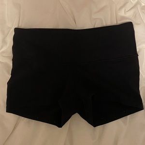 lululemon black align shorts